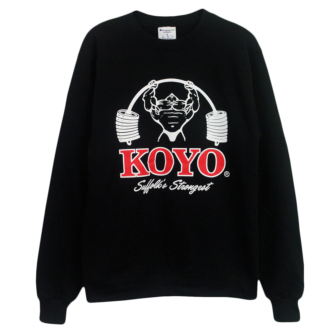 Powerhouse Black - Crewneck