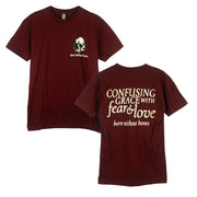 Skull Maroon - Tee
