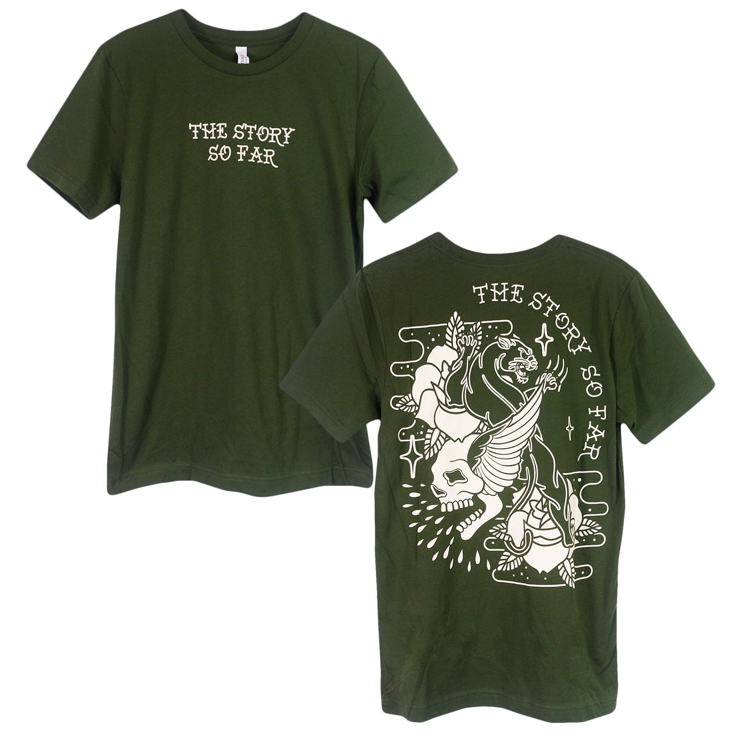 Skull Panther Olive - Tee – Pure Noise Records