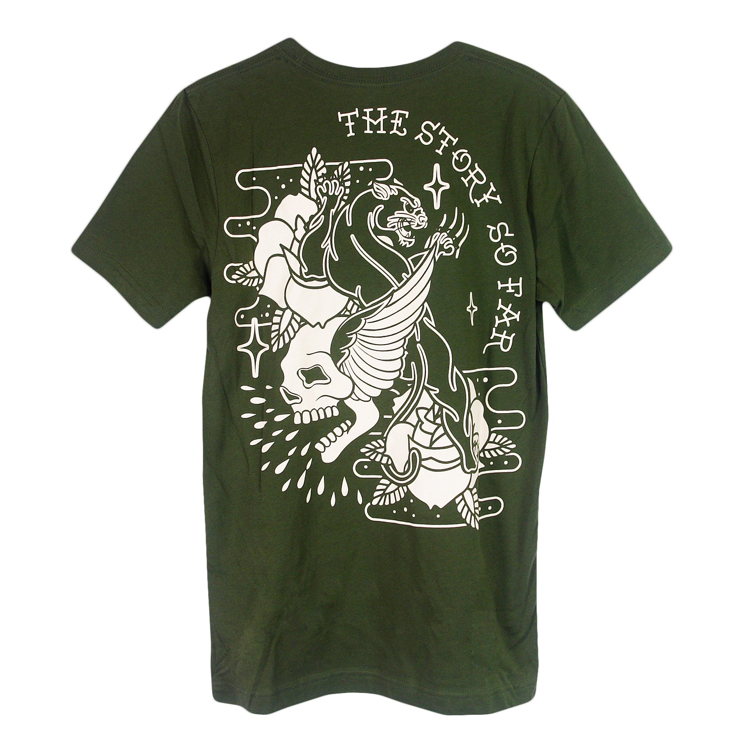 Skull Panther Olive - Tee – Pure Noise Records