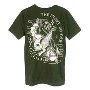 Skull Panther Olive - Tee