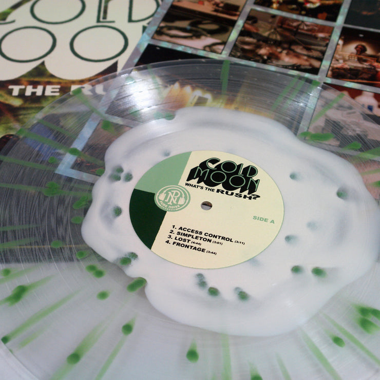 What's The Rush - Bone In Clear W/ Heavy Olive Splatter LP