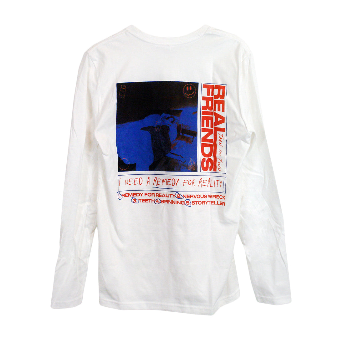 Torn In Two White - Longsleeve