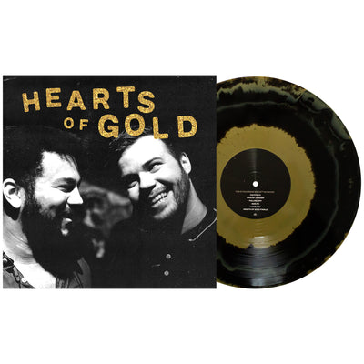 Hearts Of Gold - Black & Gold aside/bside LP