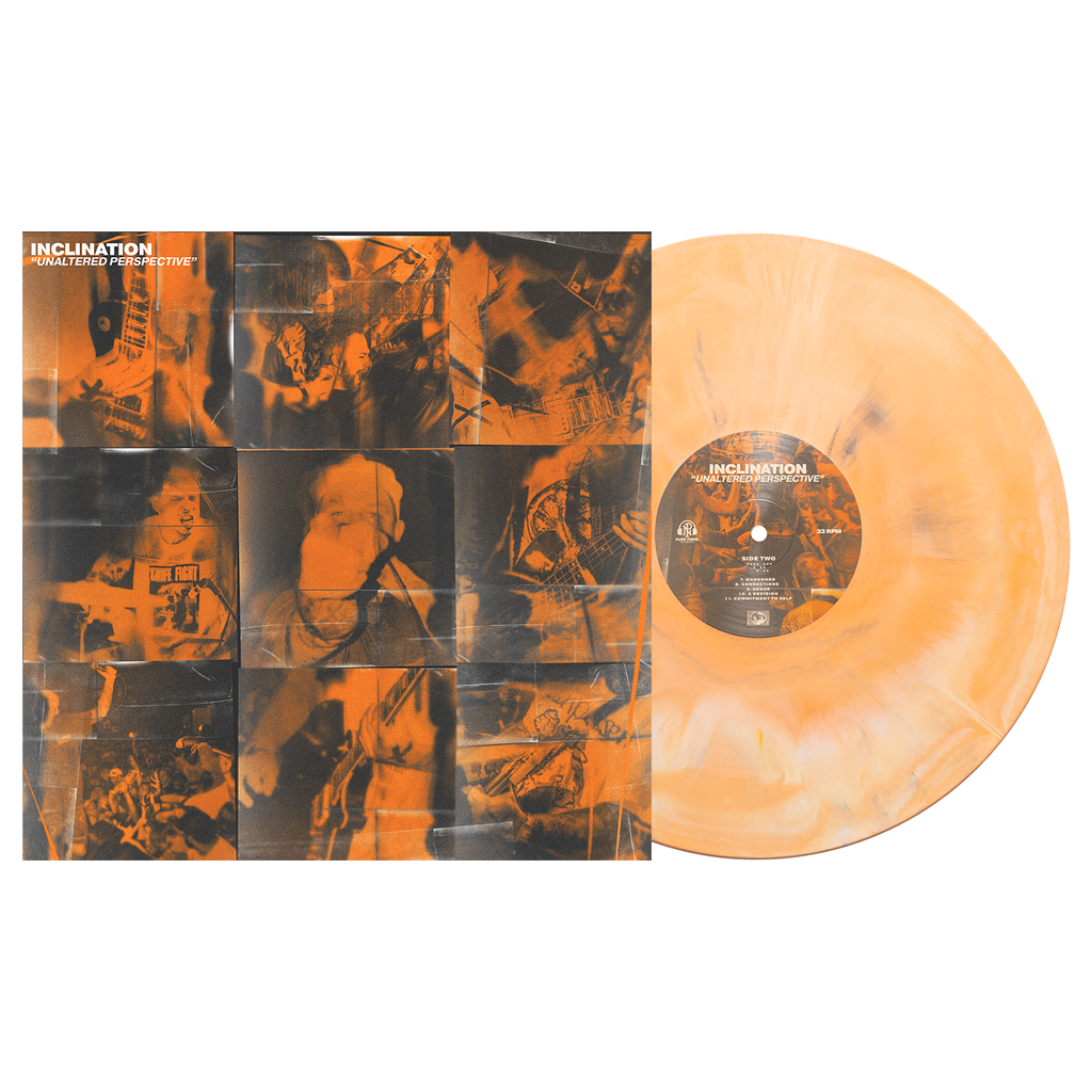 Vinyl Album Cover Art 洋書 Unaltered Perspective - Halloween Orange, Black & White