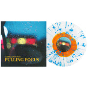 Pulling Focus  Orange Crush In Clear W/ Heavy Cyan Splatter - LP