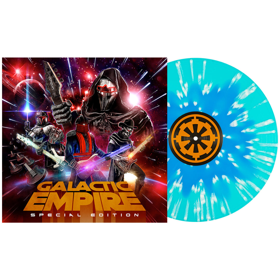 Special Edition - Cyan Blue In Electric Blue W/ White Splatter Vinyl LP