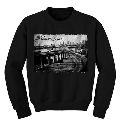 Oakland Black Crewneck