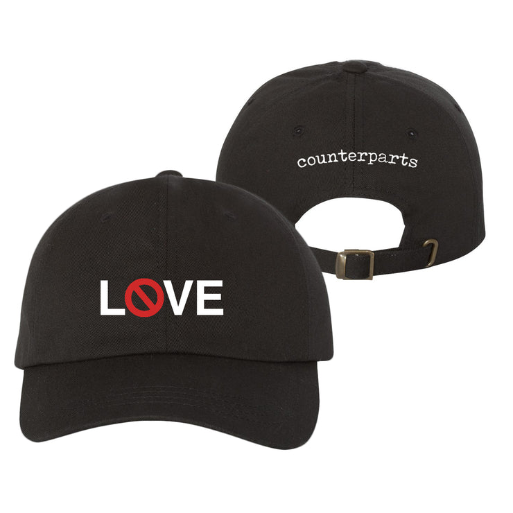 Love Black Dad Hat