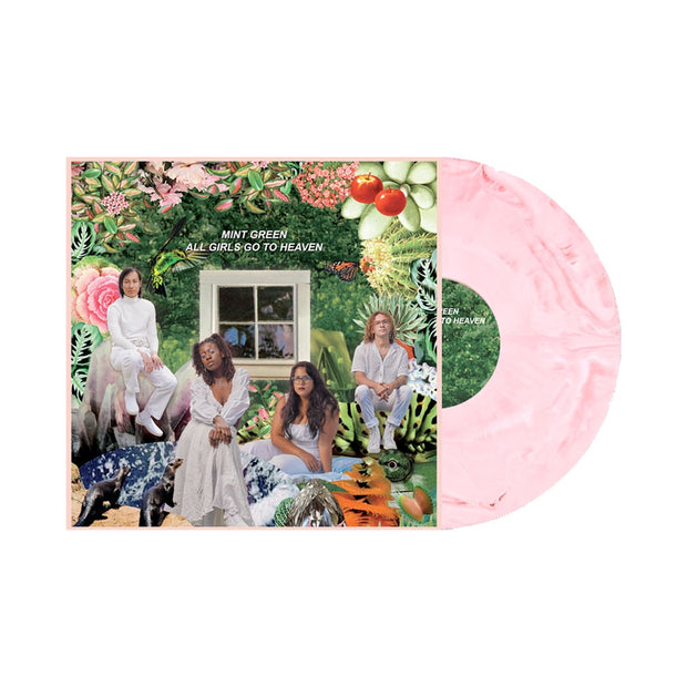 All Girls Go To Heaven - Baby Pink & White Galaxy LP