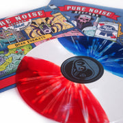 Dead Formats Vol. 1 - Red/White/Blue Tri-Stripe W/ White Splatter LP