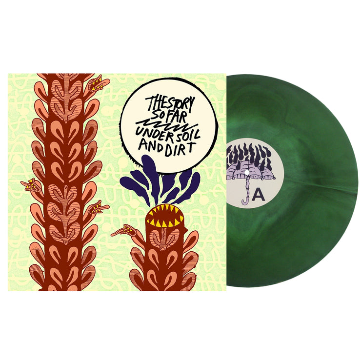 Under Soil and Dirt - Mint & Swamp Green Galaxy LP
