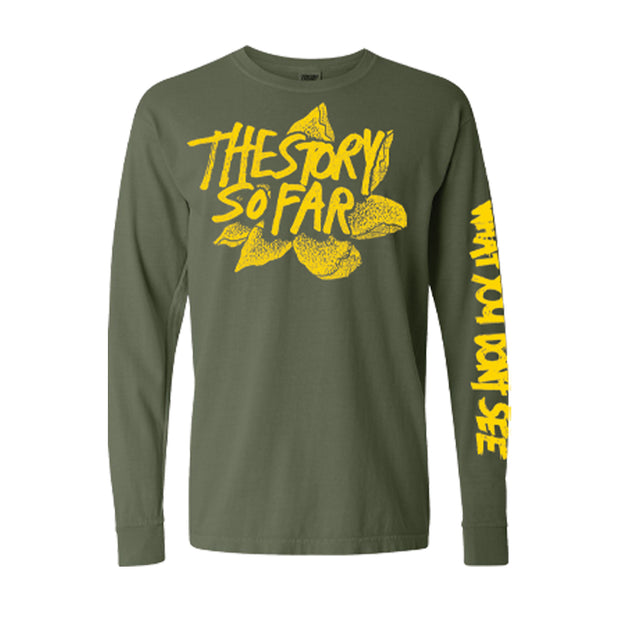 What You Don't See Military Green - Long Sleeve