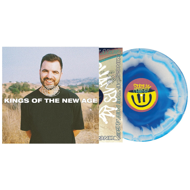 Kings Of The New Age - Evan (White & Blue Aside/Bside) LP